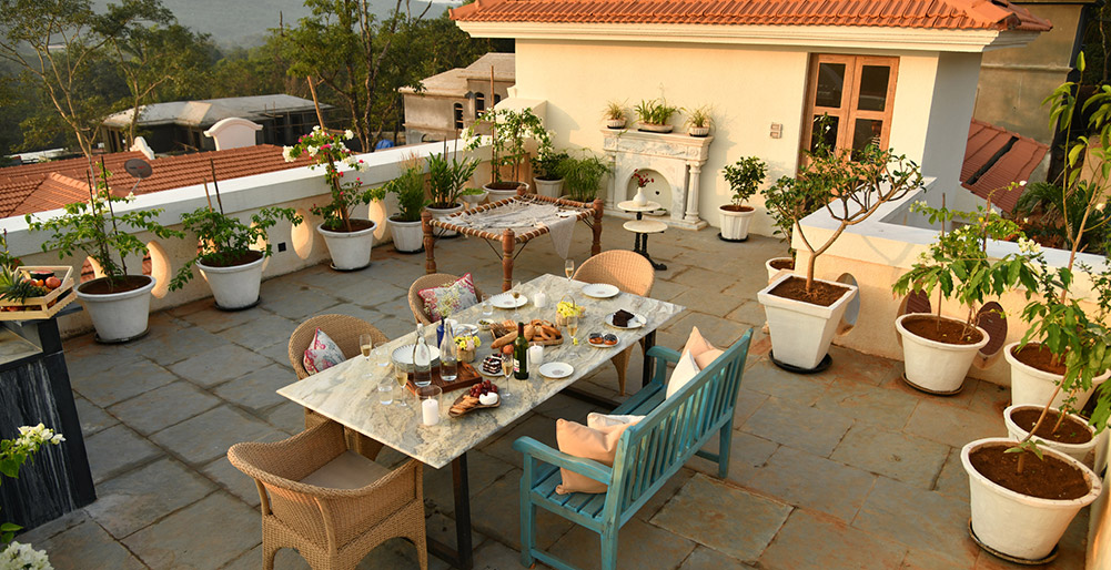 Fonteira - Villa E -  Outdoor dining area